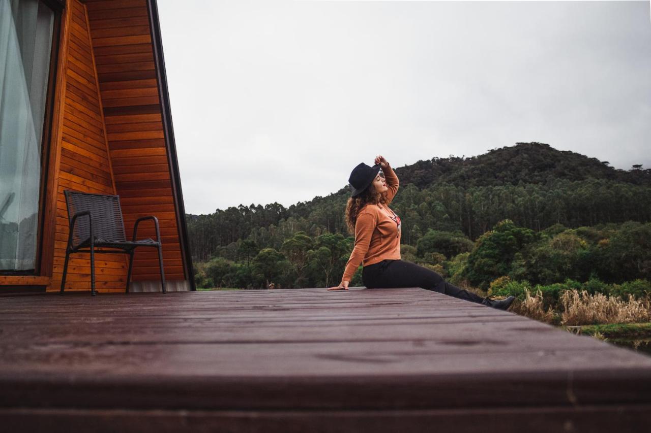 Chale Romantico Com Banheira De Hidromassagem E Lareira Bom Retiro  Eksteriør billede